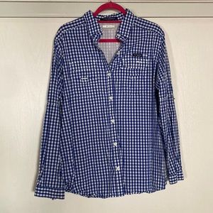 Columbia vented button up shirt